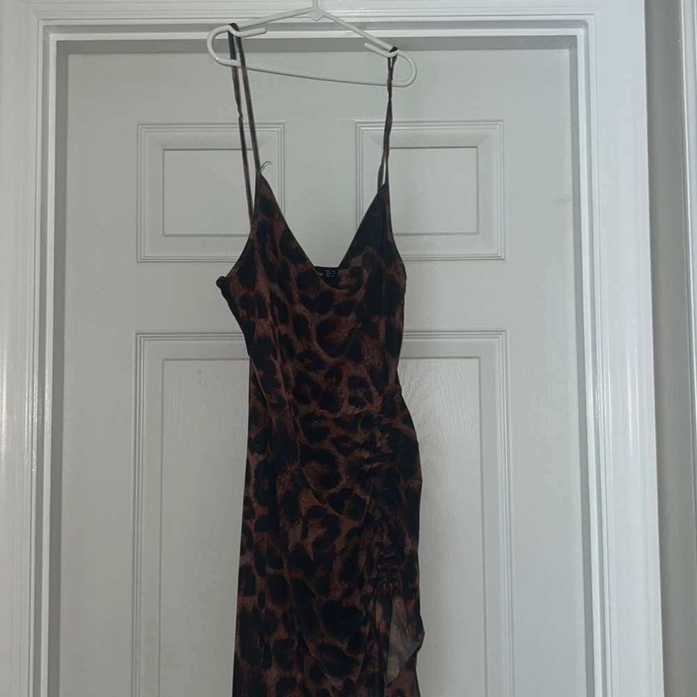 Cheetah print dress! Perfect for a formal